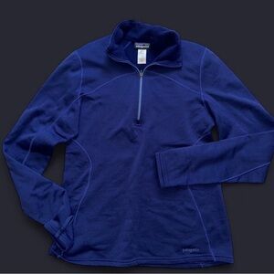 Patagonia Royal Blue Quarter-Zip Fleece